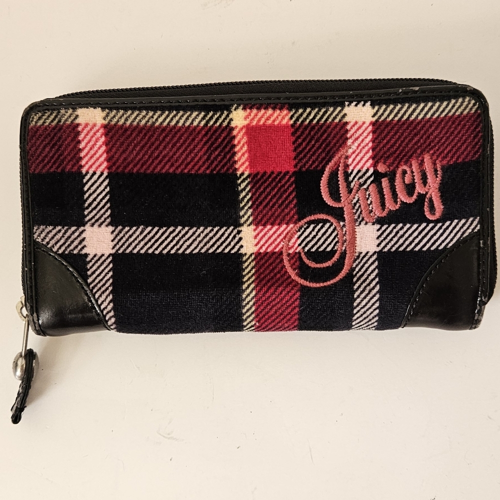 Vintage Plaid Juicy Couture Wallet